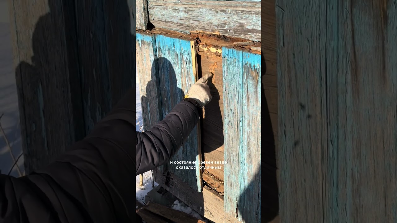 Осмотр сруба🏠В наших планах восстановить первозданный вид «Беларускай Хаты»