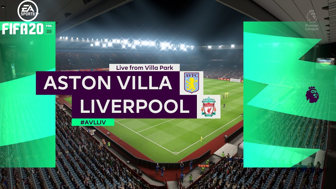 FIFA 20 ! ASTON VILLA Vs LIVERPOOL !  Premier League 2020/21 !  04.10.2020