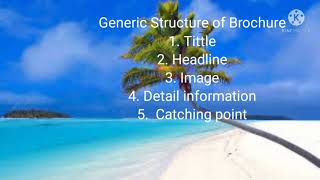 Brochure | Bahasa dan Sastra Inggris | X |