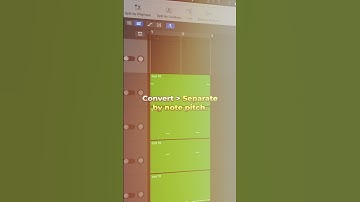 Separate MIDI events by note pitch or MIDI channel in #logicpro #logicprox #logicprotips #mixing