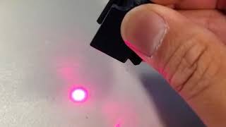Low-profile Picatinny Mount Laser Sight from eBay