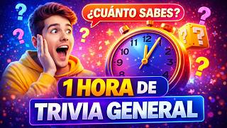 ¿Puedes Sobrevivir 1 Hora de Trivia IMPOSIBLE? Cultura General 2026 (Historia, Geografía y Más)