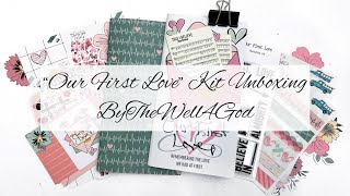 “Our First Love” Bible Journaling Kit Unboxing | ByTheWell4God