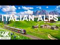 Italian Alps 4K | Alpine Majesty – Crystal Lakes, Jagged Peaks & Storybook Mountain Villages