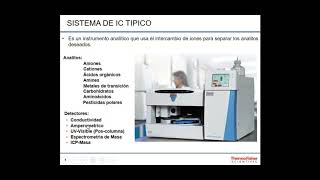 Seminario web: Introducción a la Cromatografía Iónica - Soluciones Analíticas S.A.