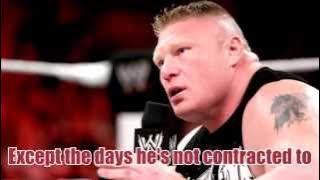 Brock Lesnar Theme WITH LYRICS (Full Version)