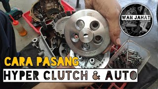 Lc135 4s Cara Pasang Hyper Clutch Dan Auto Youtube
