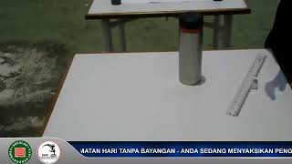 Pengamatan Hari tanpa bayangan