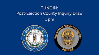 AG Coleman to Draw Counties for Post-Election Inquiries