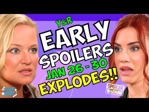 Young and the Restless Early Spoilers Jan 26-30: Sally Explodes & Sharon Panics | Soap Dirt