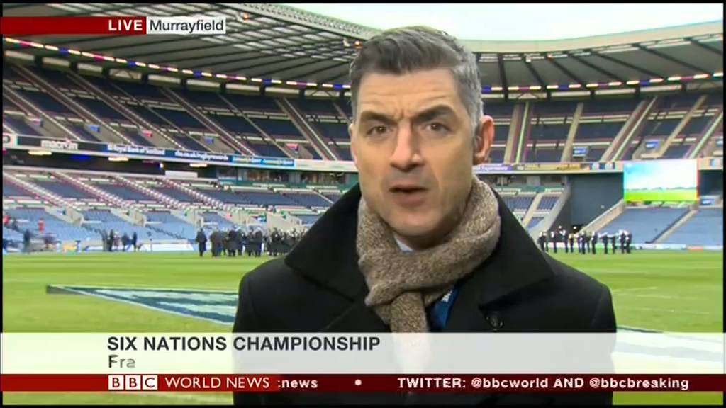 BBC Sport correspondent Joe Wilson battles the national ...