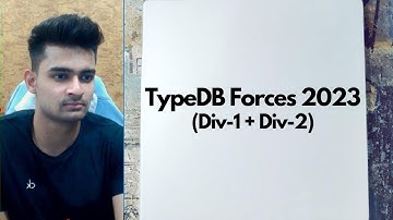 TypeDB Forces 2023 (Div-1 +) Div-2 | Solutions