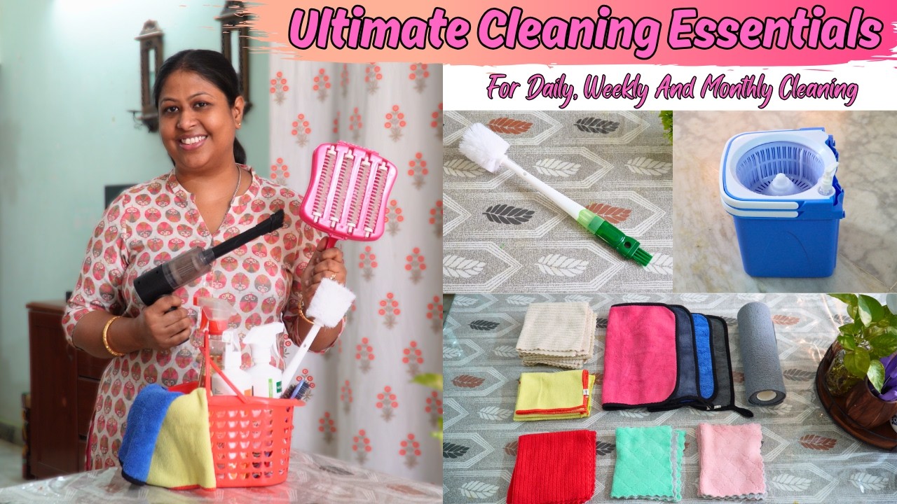 Tools Every Home Needs | Essential Cleaning Tools for a Clean Home