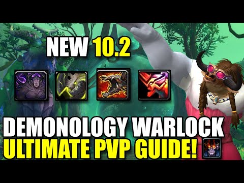 NEW 10.2 Demonology Warlock Ultimate PvP Guide - Talents , Rotation , Stats & More  - BuaLock