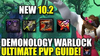 NEW 10.2 Demonology Warlock Ultimate PvP Guide - Talents , Rotation , Stats & More  - BuaLock