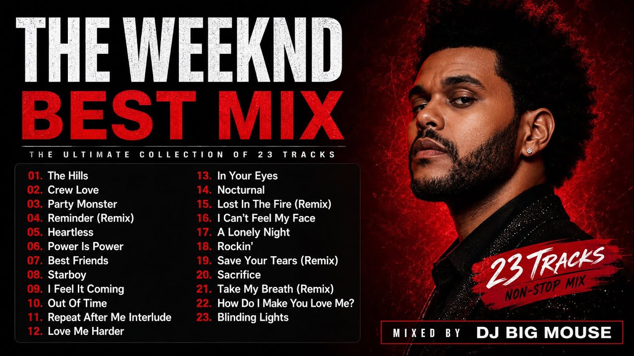 👑The Weeknd Best Mix👑 by DJ Big Mouse #TheWeeknd #DJ #DJMix #BGM