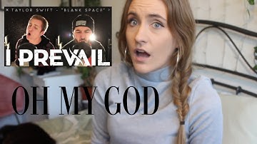 Taylor Swift Fan Reacts To I PREVAIL - BLANK SPACE (cover)