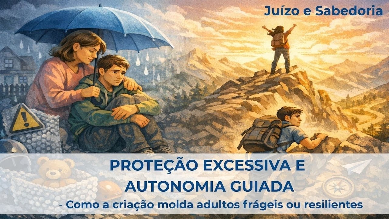 A Proteção Excessiva e a Autonomia Guiada - como a criação molda adultos frágeis ou resilientes