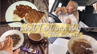 WHAT I EAT IN A DAY: 1200 CALORIES | MEGAN COLLINS