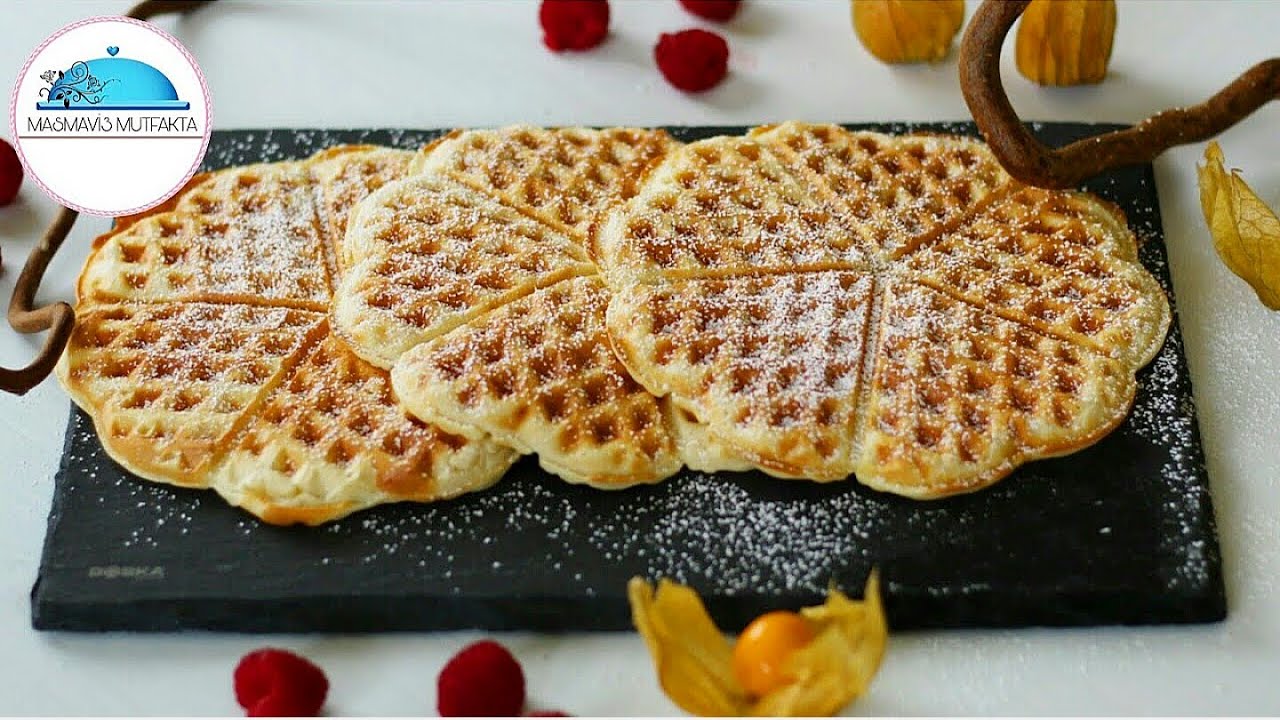 BU TARİF GARANTİ👍 PAMUK WAFFEL Tarifi🍪Ertesi gün bile Yumuşak/Vafil Tarifi  