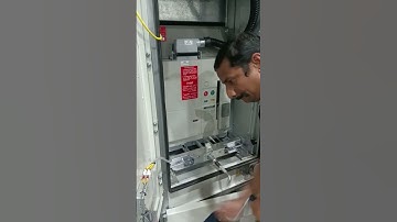 How to Rack-out MV breaker | Switchgear #shorts