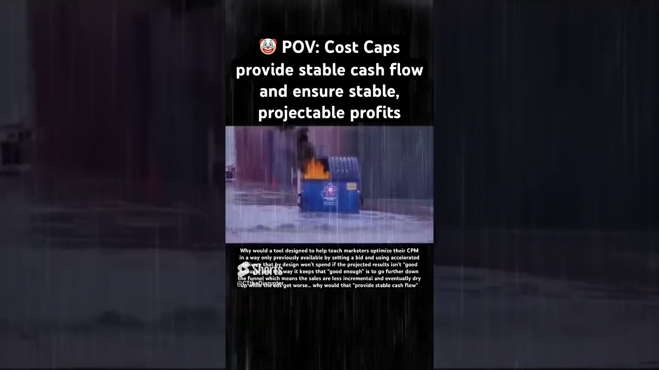 Cost Caps & Stable Profits… are anti-thetical… and it’s pretty simple and obvious why