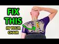 Fix rhomboid pain in your chair 4 shoulder blade pain exercises