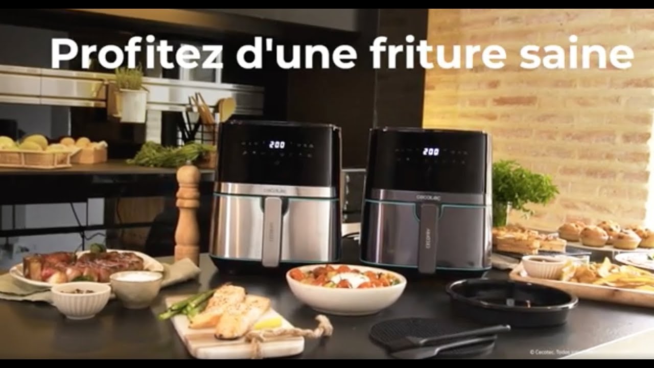 Avis 💡 Avantages & Inconvénients Cecofry Full Inox 5500 Pro Cecotec  Airfryer Technologie PerfectCook 