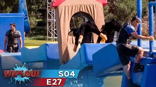 The Ultimate Performance Review for Both Employers and Employees | Wipeout USA | Season 4 Episode 27