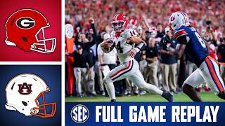 Georgia Bulldogs vs. Auburn Tigers | Full Game Replay | 2025 SEC Football