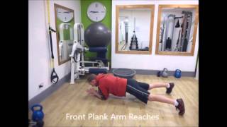 Ski Conditioning - Plank and TRX Jack Knife Variations and Progressions
