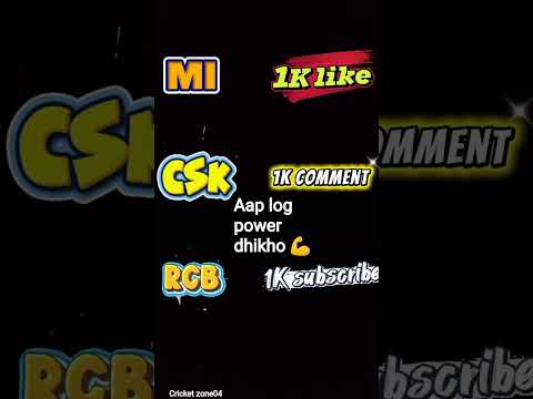 Challenge for MI, CSK and RCB fans