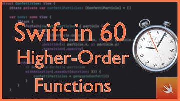 Higher-Order Functions | Swift in 60 | Swift Basics Explained