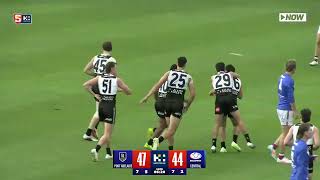 Round 6 Hostplus SANFL Snapshot - Port's Tom Cochrane snaps after one-handed pick up