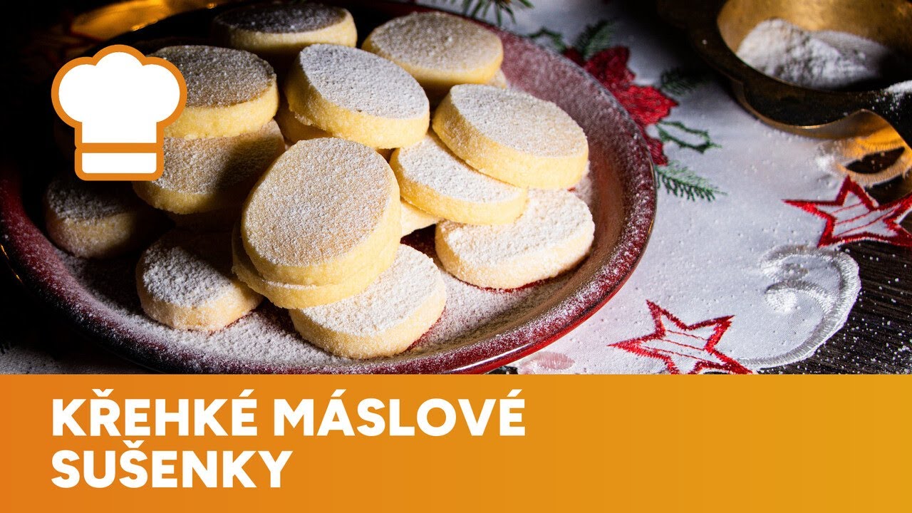 Sladká dobrota do hodiny na stole: Křehké máslové sušenky pro malé i velké.