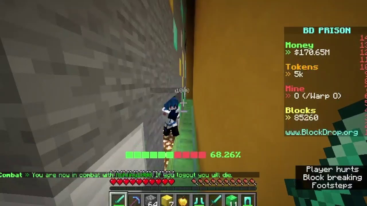 Minecraft BlockDrop Server Hacks #2 - YouTube