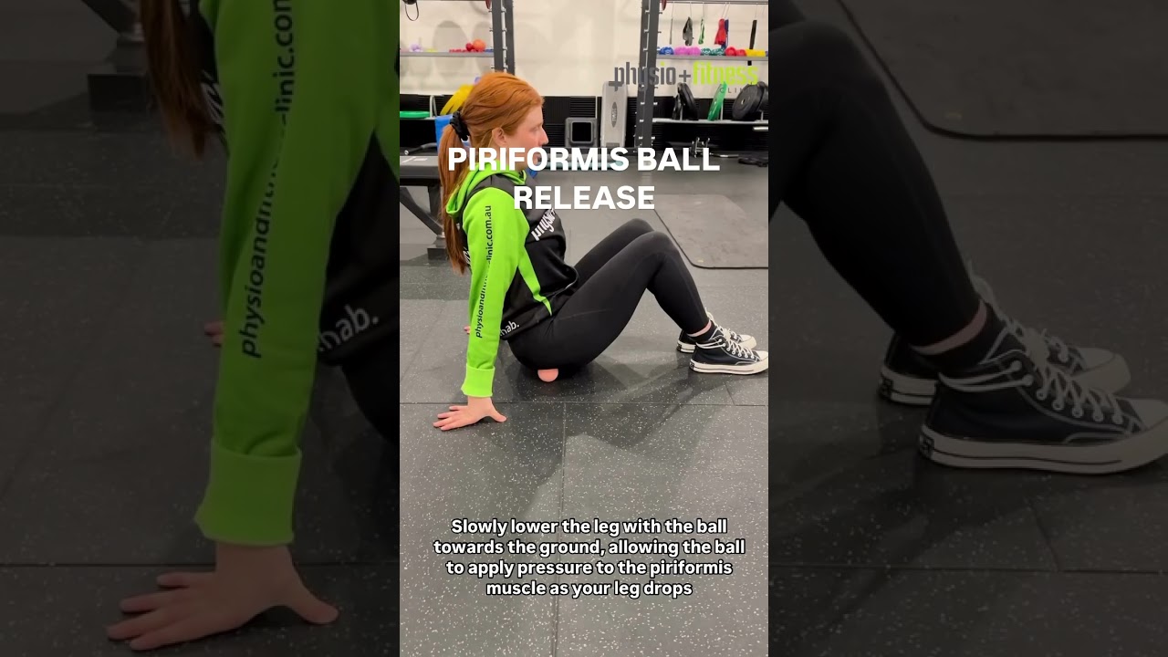 PIRIFORMIS BALL RELEASE for hip mobility 