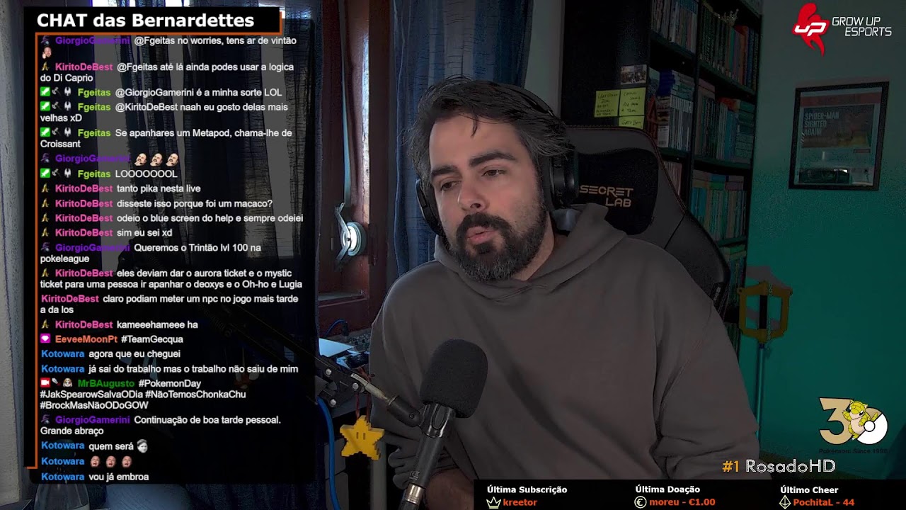 🔵Notícias🔵🔴Pokemon Day!🔴🟣Pokemon Unite com o @Paulo_JN_Oliveira🟣🟢Pokemon Leaf Green🟢