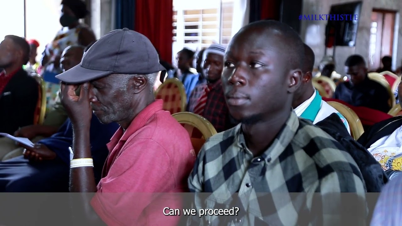MILK THISTLE CULTIVATION WITH OMUKENKUFU NYANZI JULIUS IN THE GREAT SUNDOWNER 7