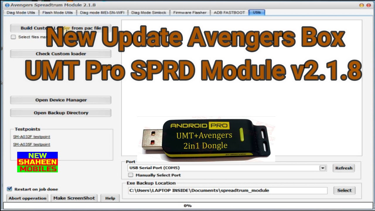 New Update Avengers Box UMT Pro SPRD Module v2 .1 8