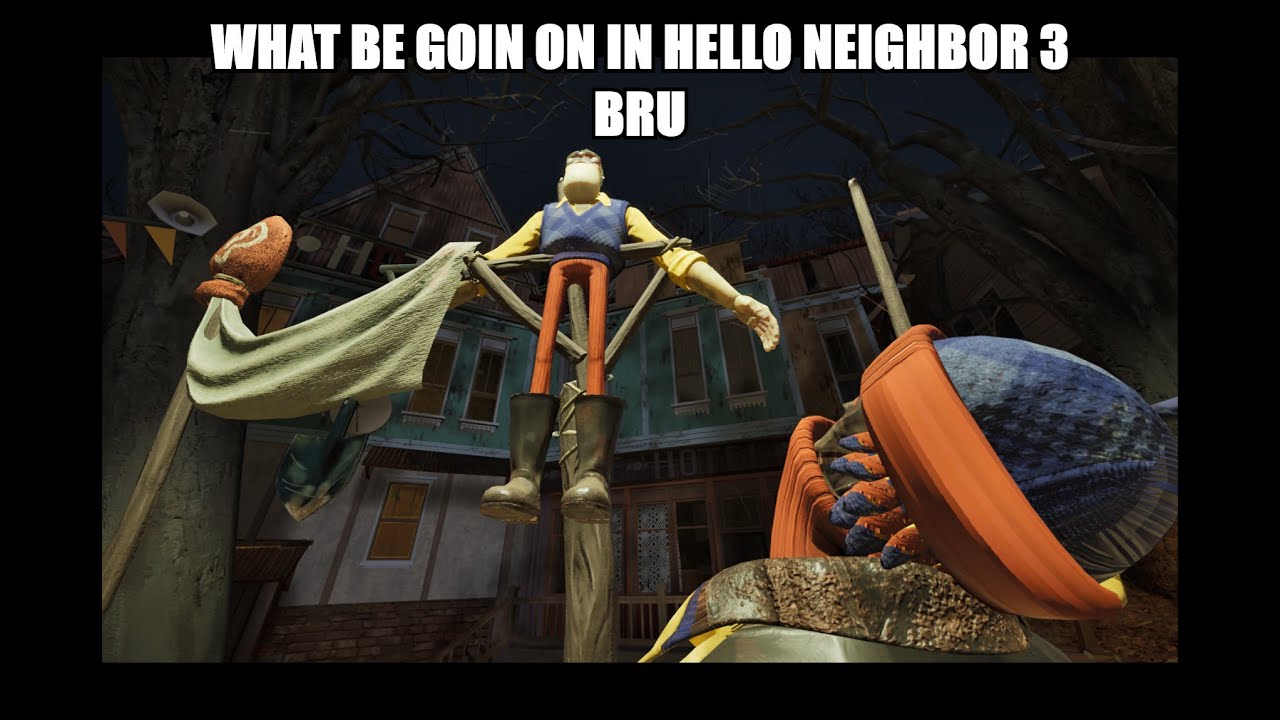 The Incident in Raven Brooks HN3 (Hello Neighbor 3 Prototype 3 mods)