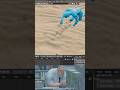Daily tips and tricks how to a trail in sand or snow #blender#vfx #3D