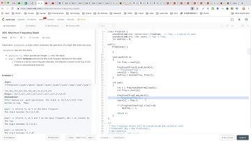 【每日一题】895. Maximum Frequency Stack, 08/09/2019