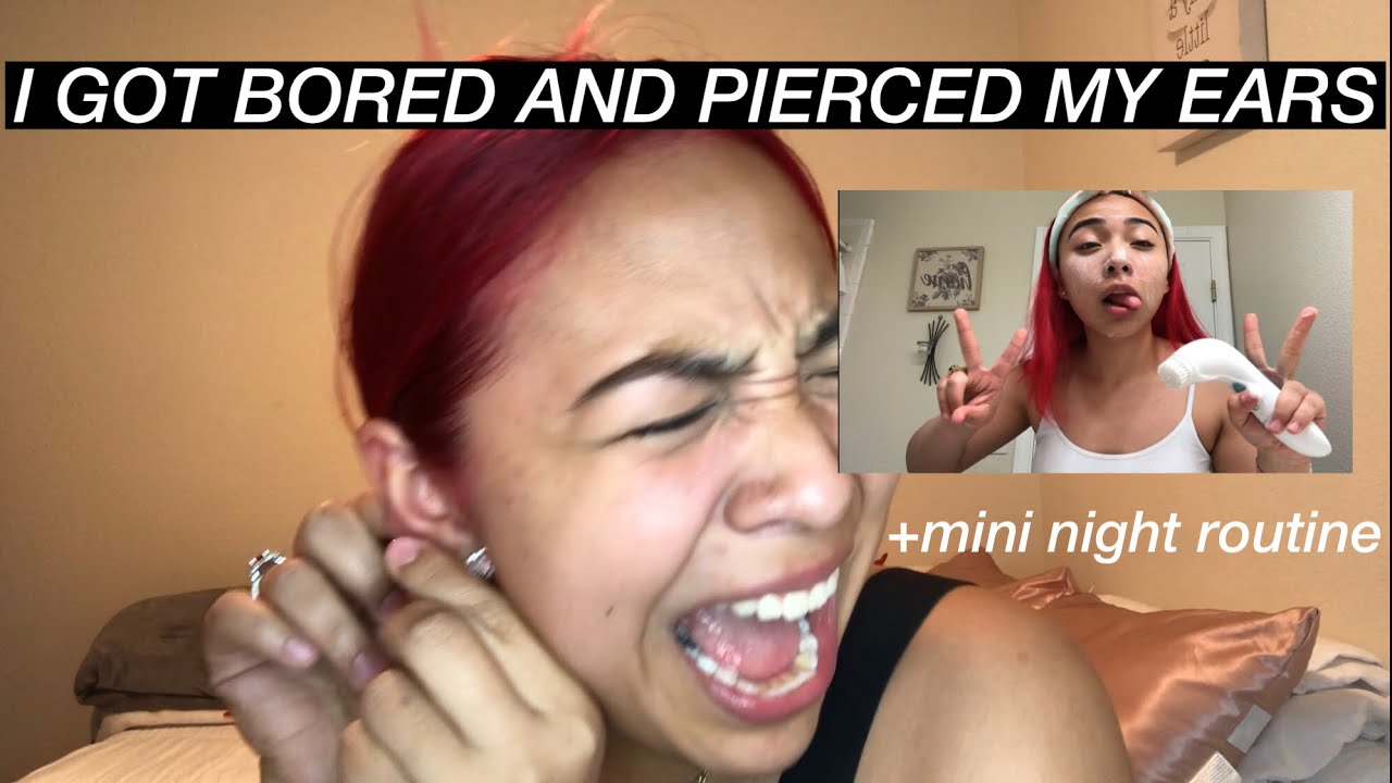 My crazy night routine (all over the place) | redheadmelany