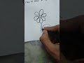 flower drawing for kids ☺️❤️🌸#short #viral #art #flowers #kolkata #drawing #diy