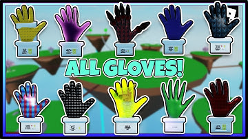 HOW TO GET ALL 98 GLOVES in Killstreak Gloves Button Test | ROBLOX
