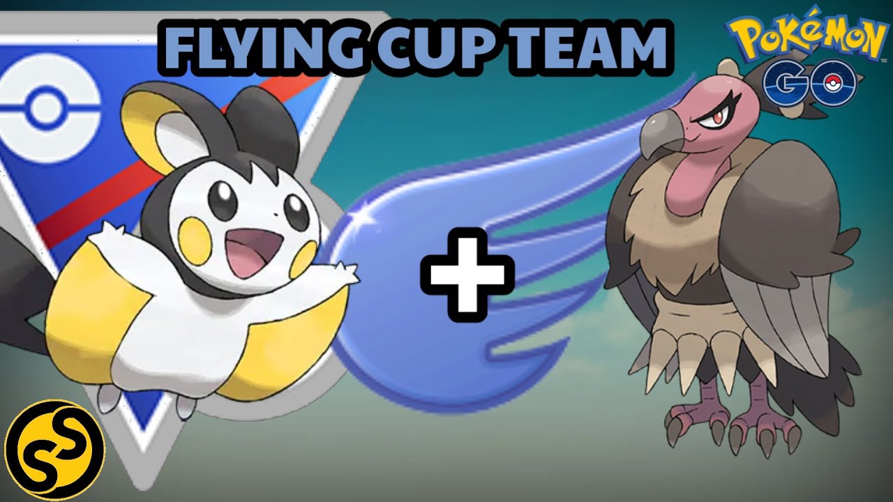 Emolga and Mandibuzz Combination is Leads to the BEST FLYING CUP team