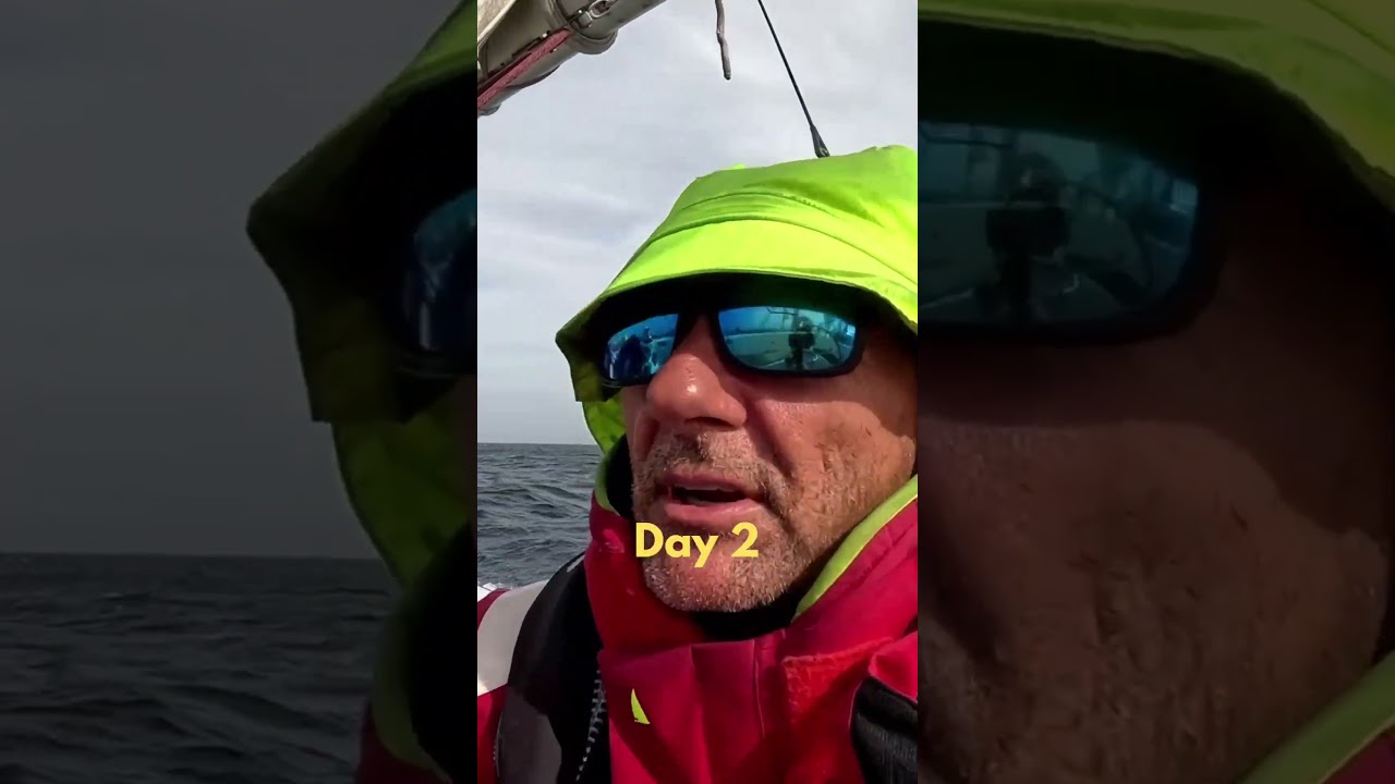 ⁣Windy & Big seas passage to Cabo de la Vela - Eastbound from Panama  #heavyweather #sailing