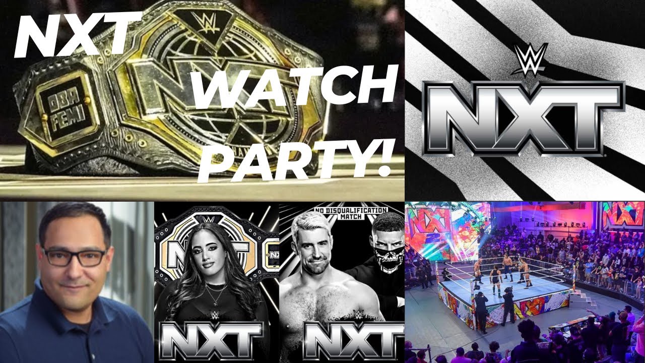 WWE NXT Watch Party!
