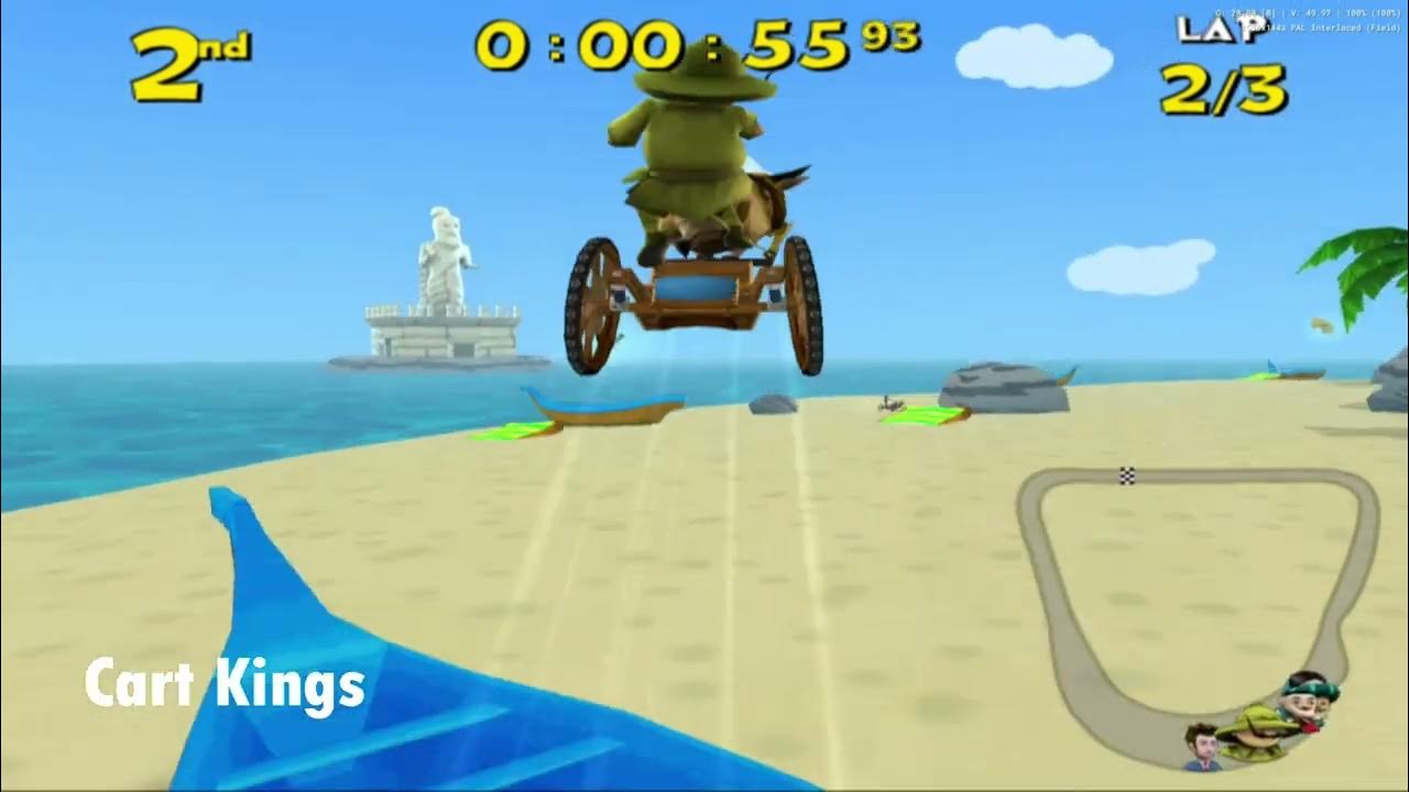 PS2 Racing Games Cart Kings 025 PCSX2 Footage. YouTube